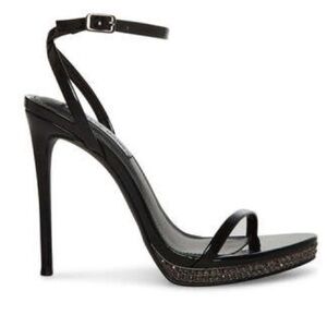 Steve Madden Black High Heel Sandals
